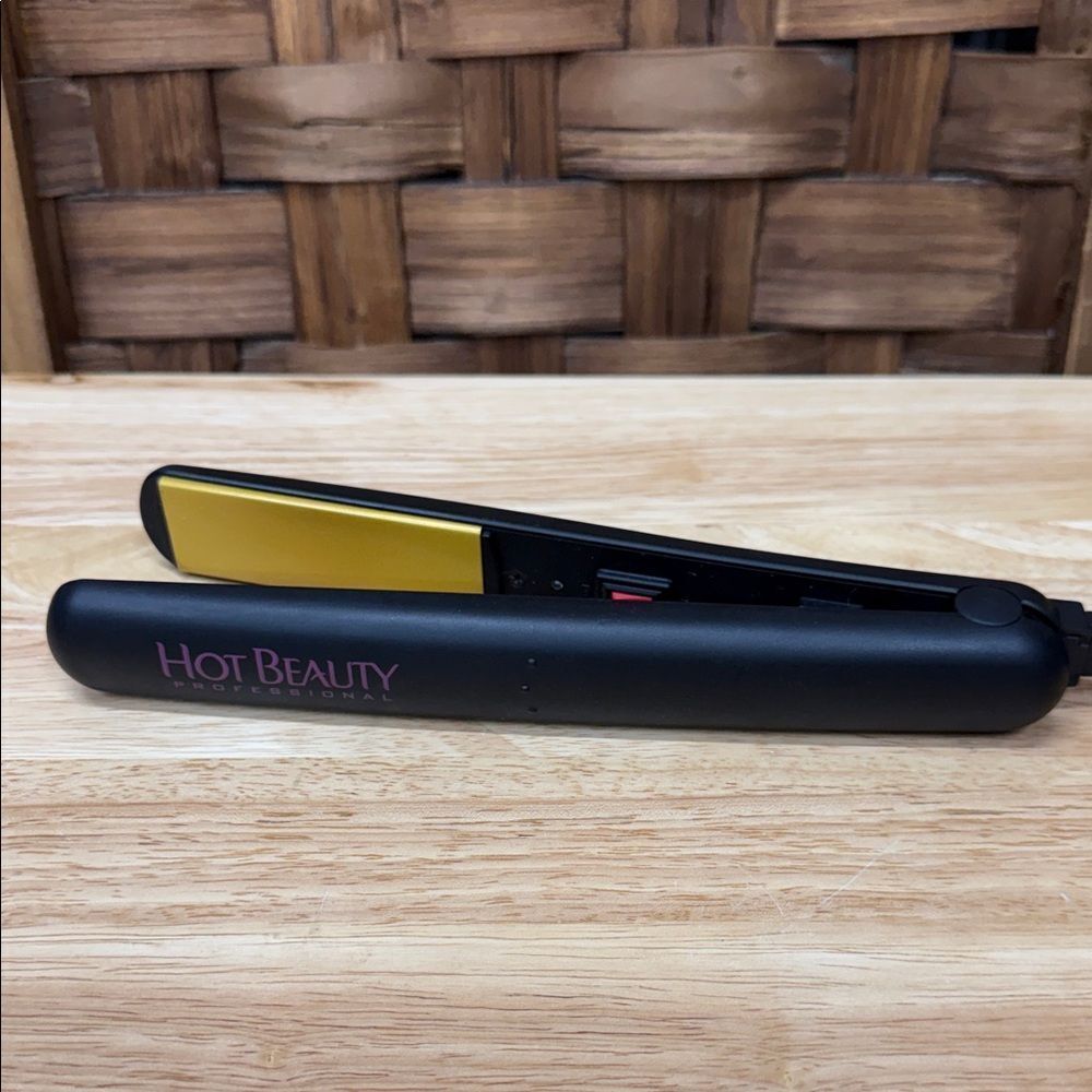 Hot Beauty Professional Black Hair Straightener